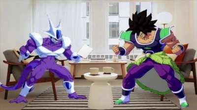 Broly goes to Cooler's therapy session
