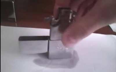 How not to refill a lighter