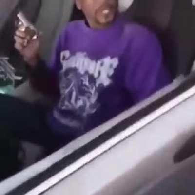 "I knew you wasn't ready to die today nigga" 😂