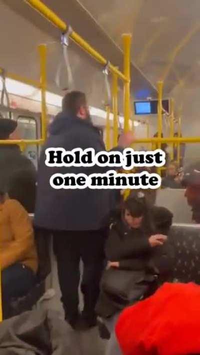 Dumbasses choosing to bother people on the train