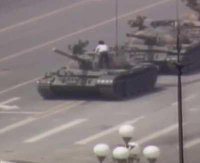 He did what many were afraid to do. June 5th, 1989