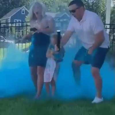 That will be their last gender reveal party