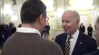 Video of Biden's visit to Kyiv