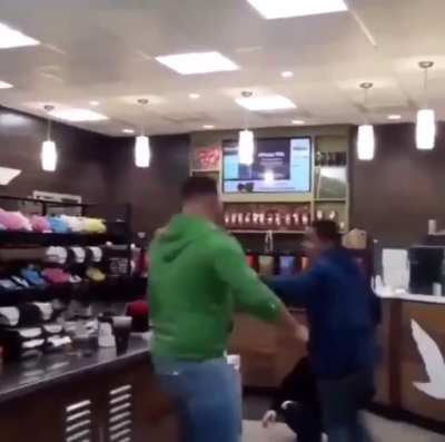 Attacking a guy twice their size