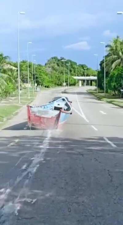 Is this person the last time burning things at Jerudong Beach? GTA brunei stuff