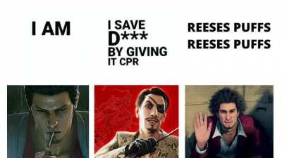 Yakuza Protagonists be like: