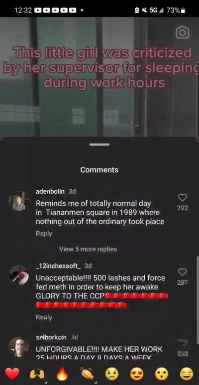 Chinese sweatshop instagram page