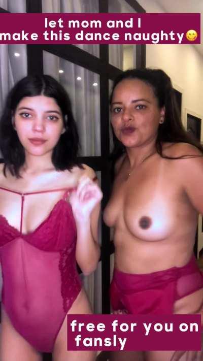 sexy dance from me and mom, look what happened next?