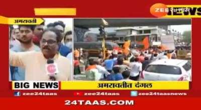 #AmravatiViolence..Original Shiv Sainiks who follow late Balasaheb Thackeray are out to protect Hindus in Amravati. Karyakartas Reject Uddhav Thackeray's Policy of Muslim Appeasement.
