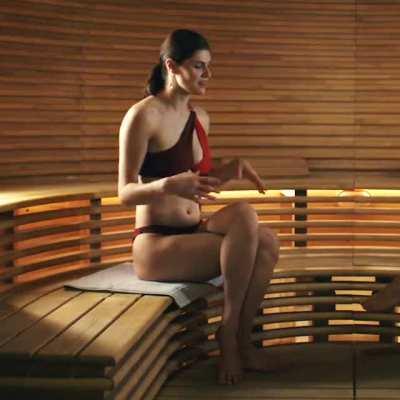 Talking about walking on the beach naked