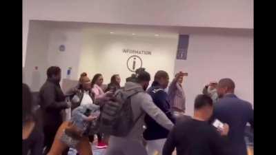 Groping Busta Rhymes