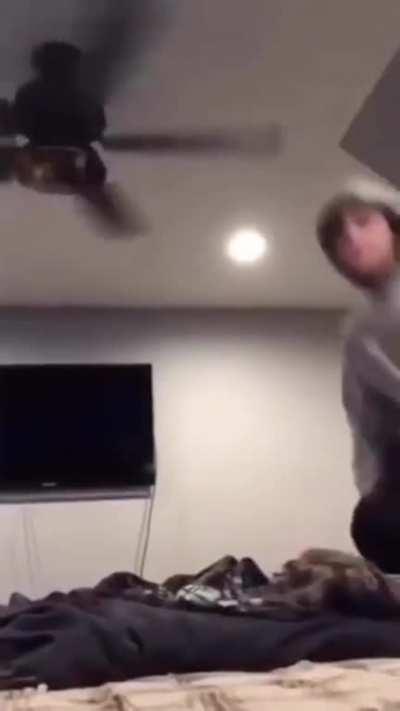 Didn't even get a chance to start his Video