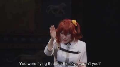 Gil's laugh from the stage play is something else so I subbed a short clip