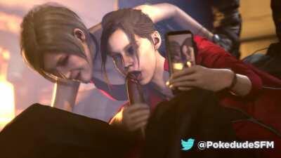 Ada and Claire say Fuck Da Police (PokedudeSFM)