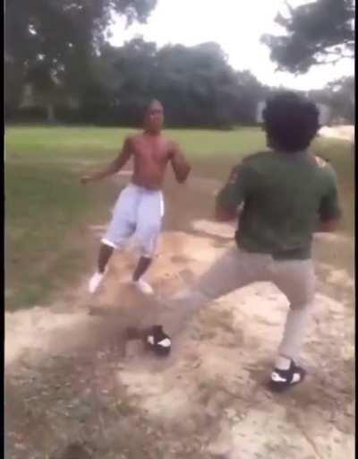 Bro thought he was in the WWE