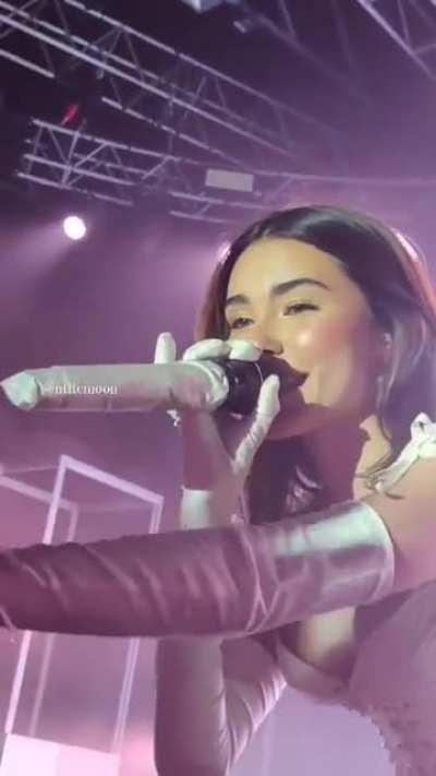 Must be an experience to see her up close singing