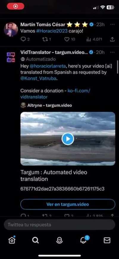 Mientras tanto los seguidores a favor de Larreta