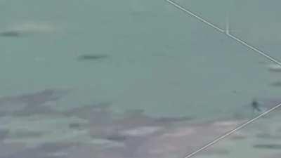 UA POV: Three Russian soldiers survive after their vehicle drives over a mine, Donetsk region