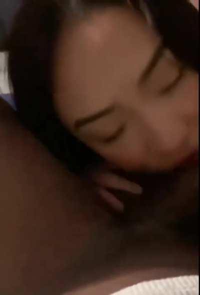 asian girl like big black cocks