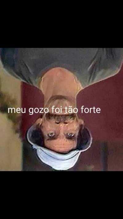 Ontem eu tava batendo uma