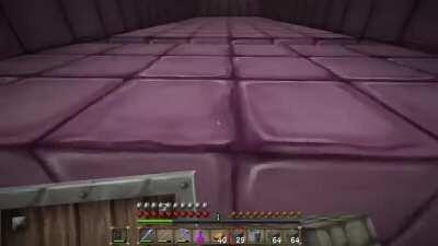 A quick tutorial on how to defeat a shulker the fastest way possible