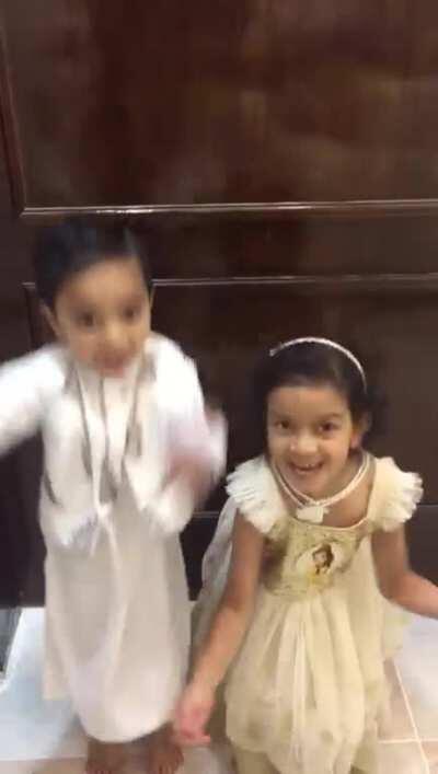 MashaAllah: Eid greetings from my family to yours...Allah accept our good deeds and Eid Mubarak inshaAllah!