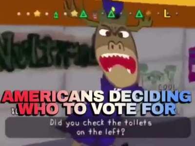 Sorry if you don’t wanna see election stuff, but I thought this was funny.