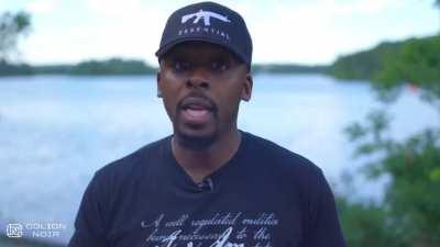 Ignorant comment about “When Black People Get Guns”