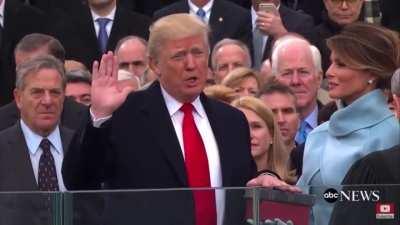 The one time Trump told the truth.