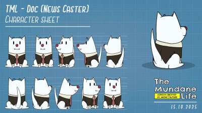 The Mundane Life - Doc Turnaround Animation