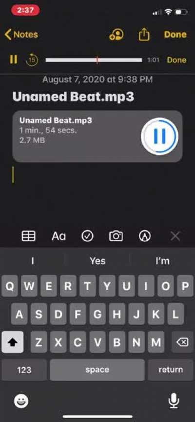 My first beat inspired by darkie. Thoughts?