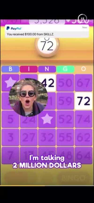 i’M tAlKiNg 2 MiLlIoN dOlLaRs a WeEk