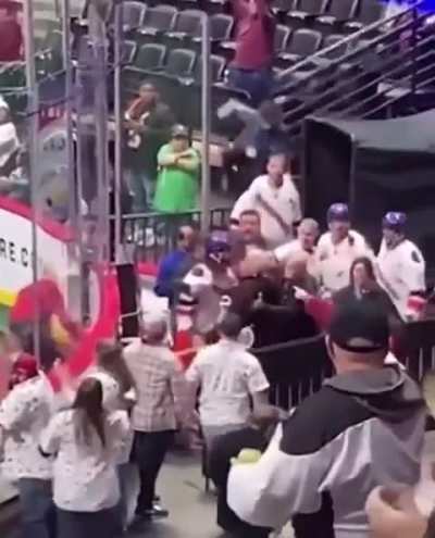 That's one way to lose your job AND pick up assault charges