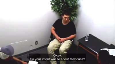 El Paso Walmart shooter Patrick Crusius admits his intention was to shoot ‘Mexicans’ during his interrogation, claims bullying is a factor to his hatred.