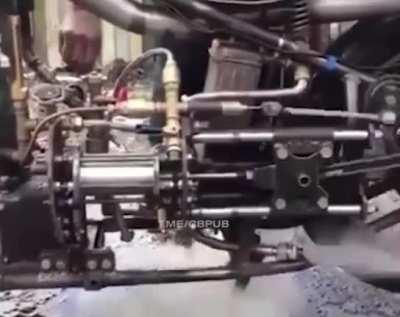 Steam powered motorcycle