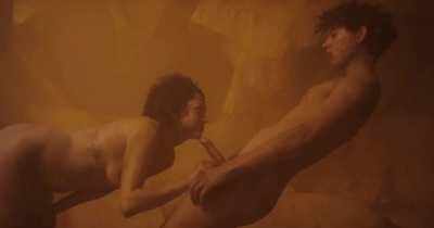 Maria Evoli Blowjob, Maria Cid Penetration scene in 'We Are The Flesh (2016)'