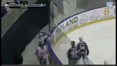 I took the video of a player celly'ing through a pane of glass and put Stone Cold Steve Austin's theme on it