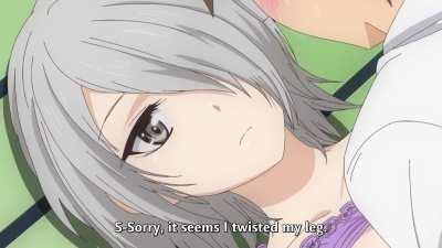 Boob technique: The Slip n' Fall. [Why the hell are you here, Teacher!?]