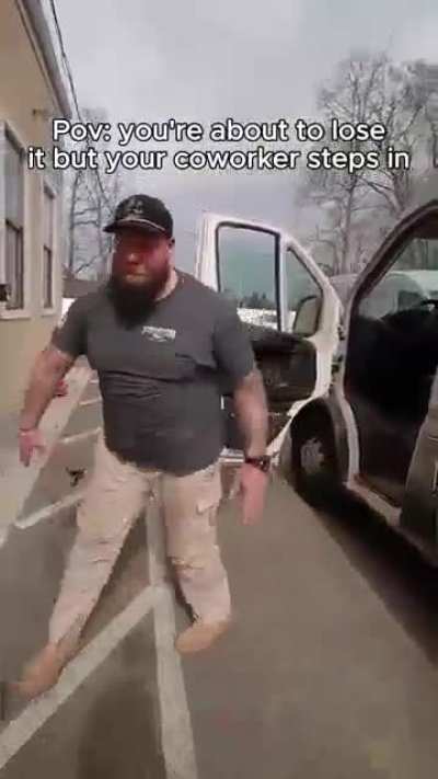 Wordington Coworker cums to the rescue!