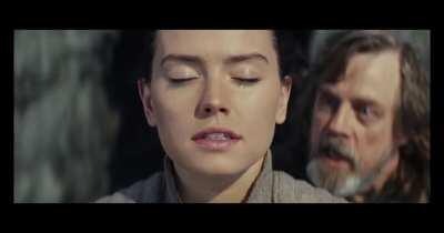 I edited Rey's first lesson with Luke to better connect TLJ and TROS. As a colossal TLJ AND TROS fan (yes, we exist), I still would've liked a bit of a hint to Palpatine being behind the scenes, as I do, think the fact that Palpatine is the orchestrator o