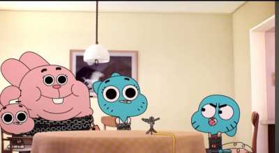 is that The Amazing World of Gumball referencing Hot Fuzz here?