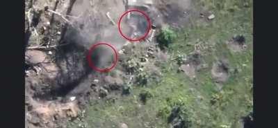 Russian orc denazified his partner by firing a grenade launcher