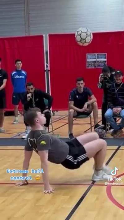 He's got great ball control