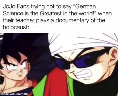 BUT ITS A JOJO REFERENCE!!!!