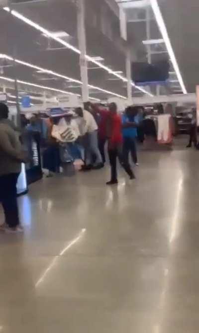 Crazy knife guy gets smashed.