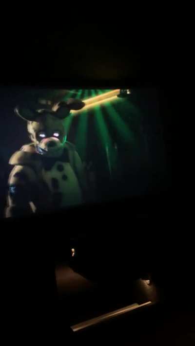 Spring trap clip from the fnaf movie