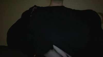 Tits so pale they glow in the dark