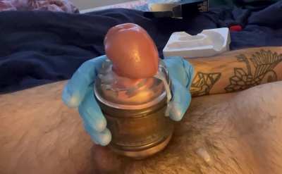 Came so hard my plug shot out of me