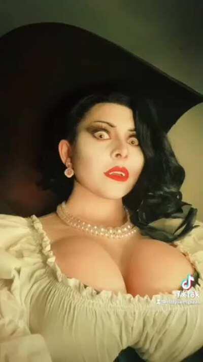 lady dimitrescu can choke me..