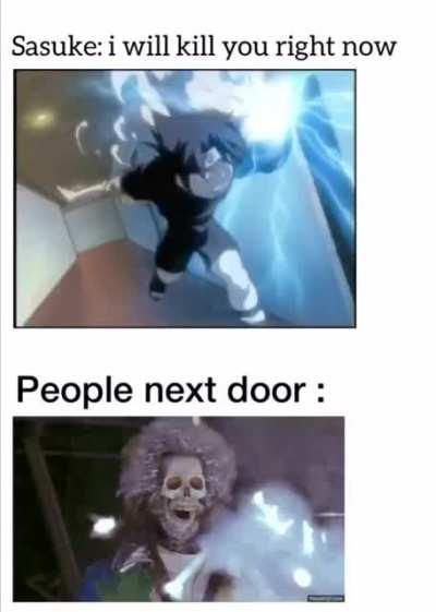 Warning: Check Surroundings before Chidori